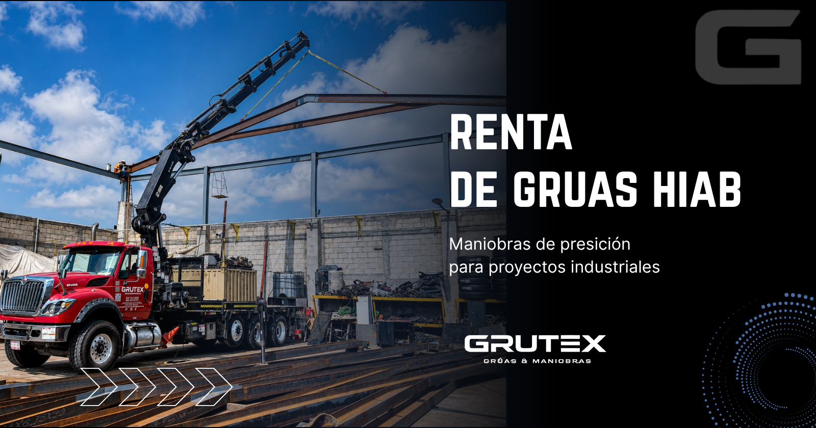RENTA DE GRUAS HIAB