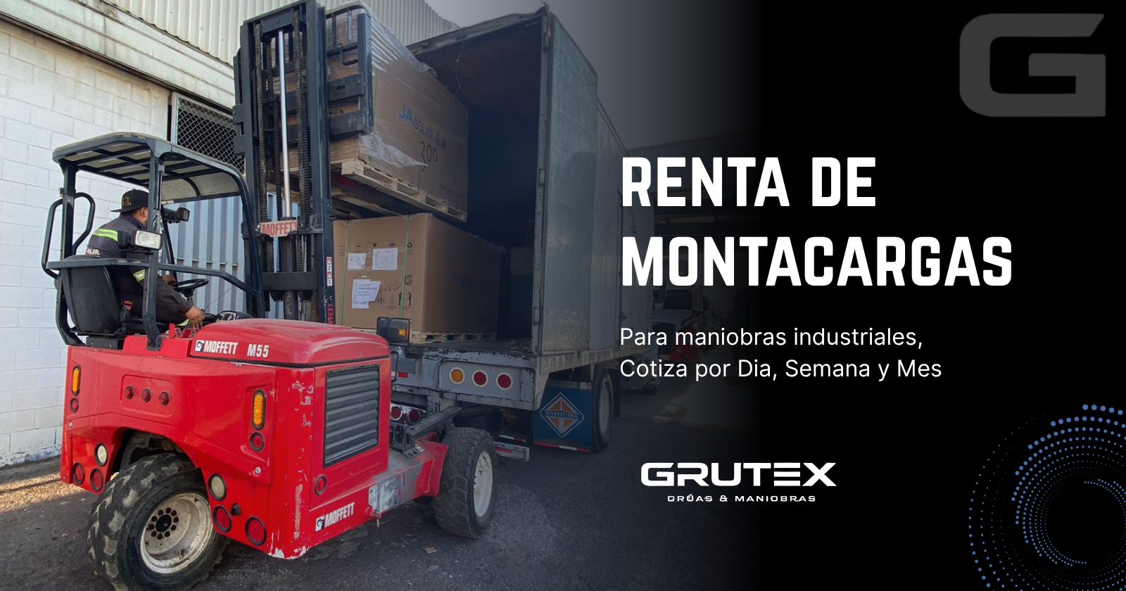 RENTA DE MONTACARGAS